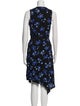 Proenza Schouler Floral Print Long Dress