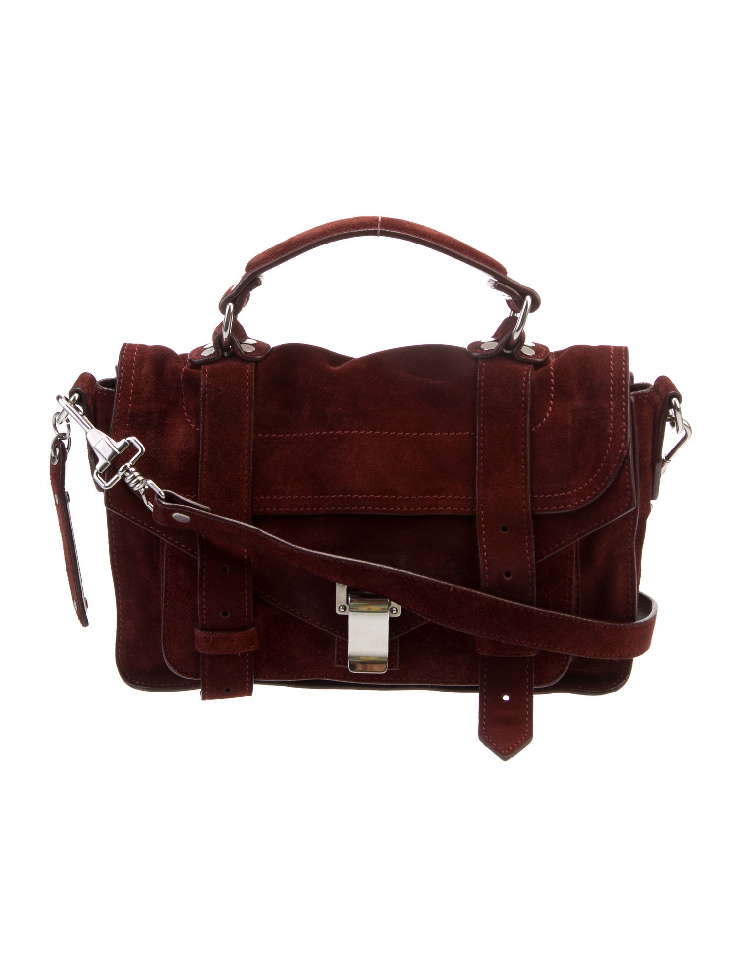 Proenza Schouler Suede Top Handle Bag