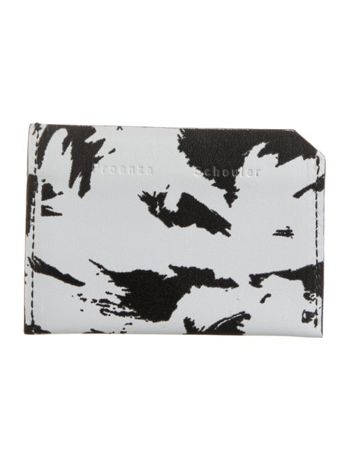 Proenza Schouler Leather Printed Wristlet