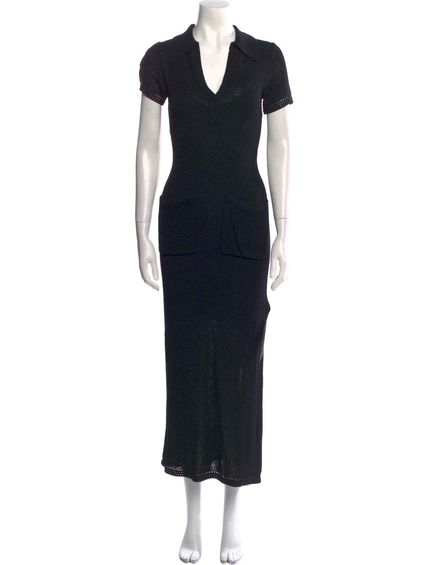 Proenza Schouler V-Neck Long Dress