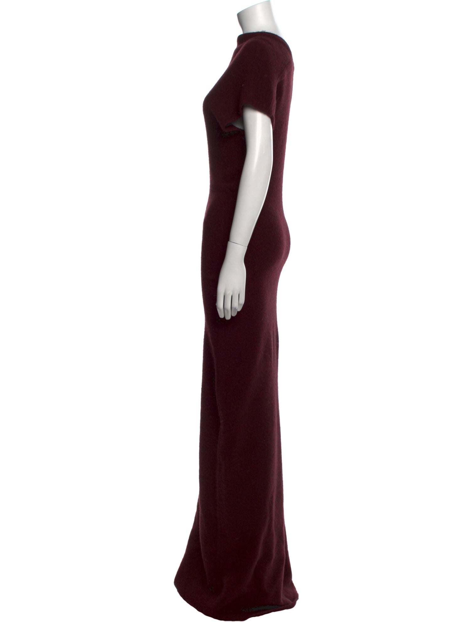 Proenza Schouler Mock Neck Long Dress