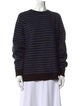Proenza Schouler Striped Crew Neck Sweater