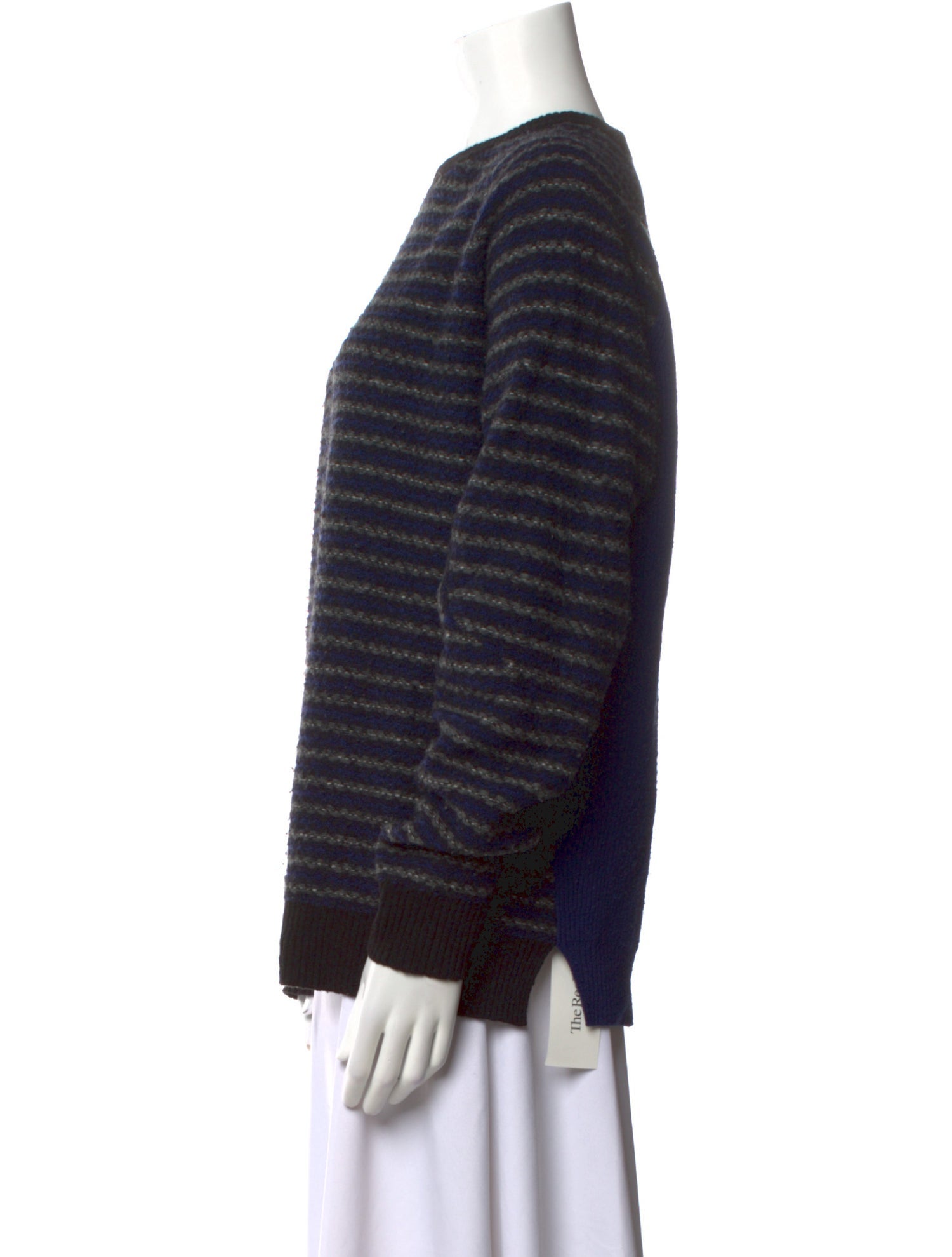 Proenza Schouler Striped Crew Neck Sweater