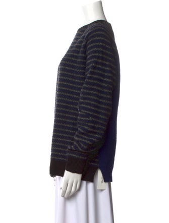 Proenza Schouler Striped Crew Neck Sweater