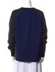 Proenza Schouler Striped Crew Neck Sweater