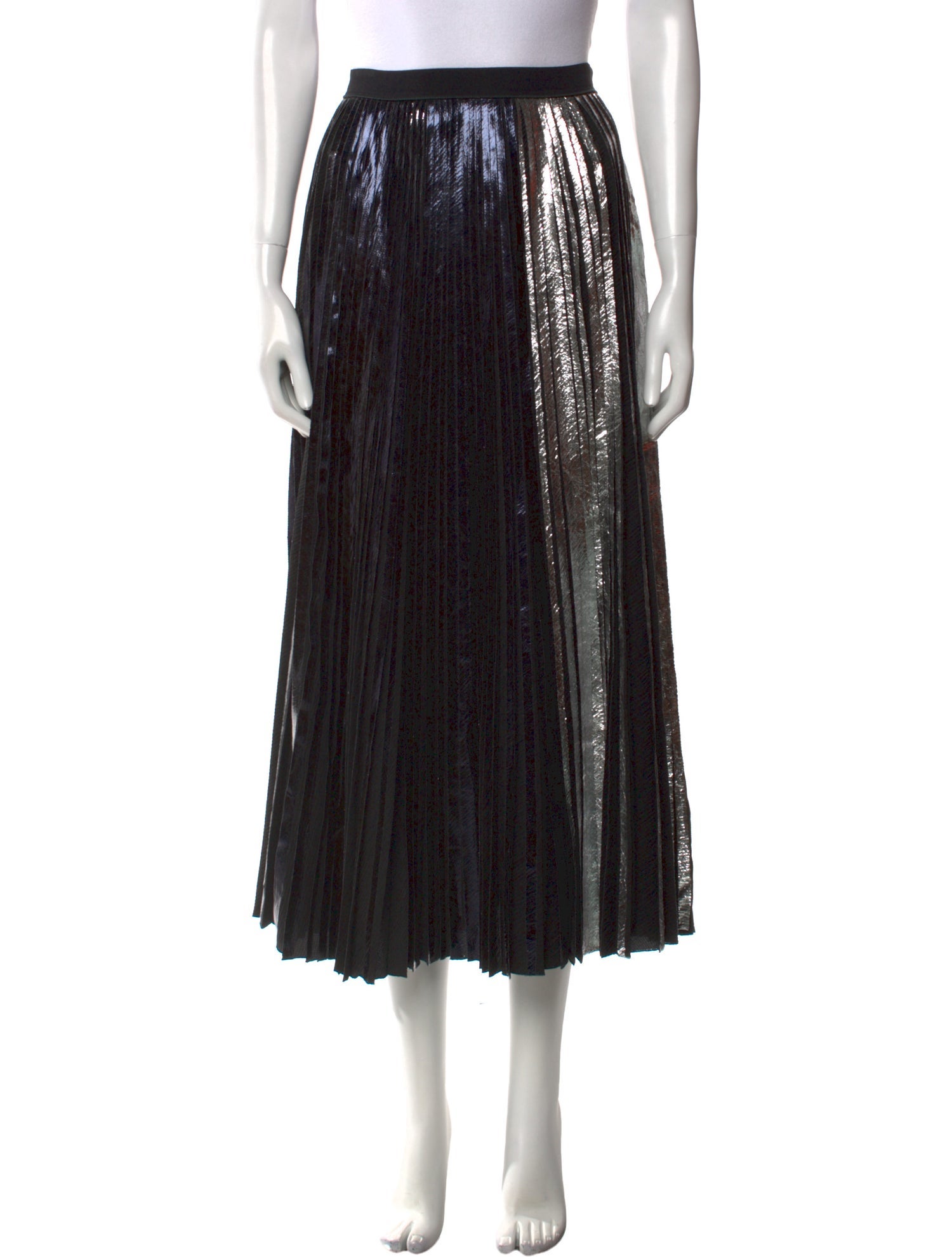 Proenza Schouler Pleated Accents Midi Length Skirt