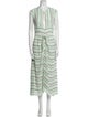 Proenza Schouler Striped Long Dress