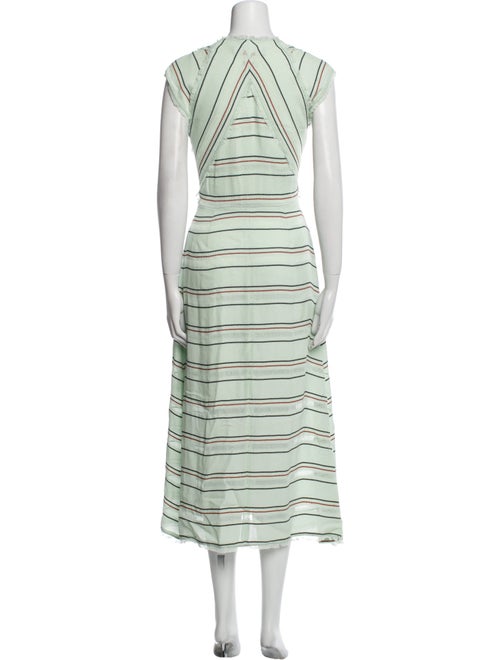 Proenza Schouler Striped Long Dress