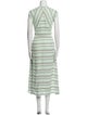Proenza Schouler Striped Long Dress