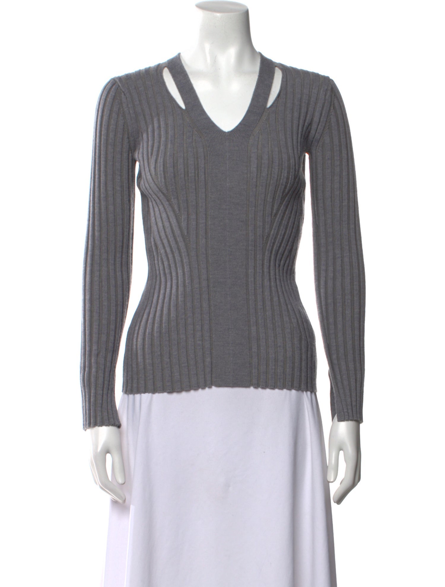 Proenza Schouler Wool V-Neck Sweater