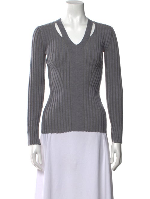 Proenza Schouler Wool V-Neck Sweater