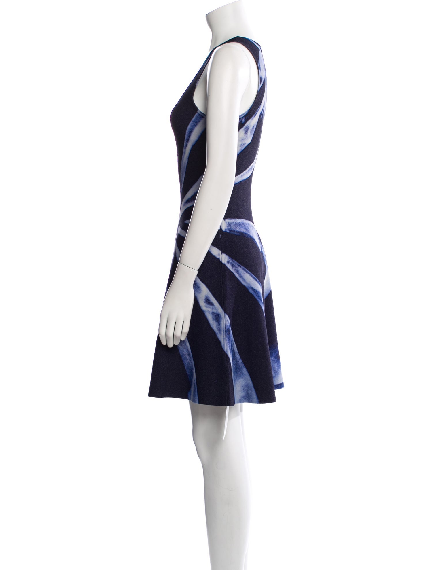 Proenza Schouler Tie-Dye Print Mini Dress