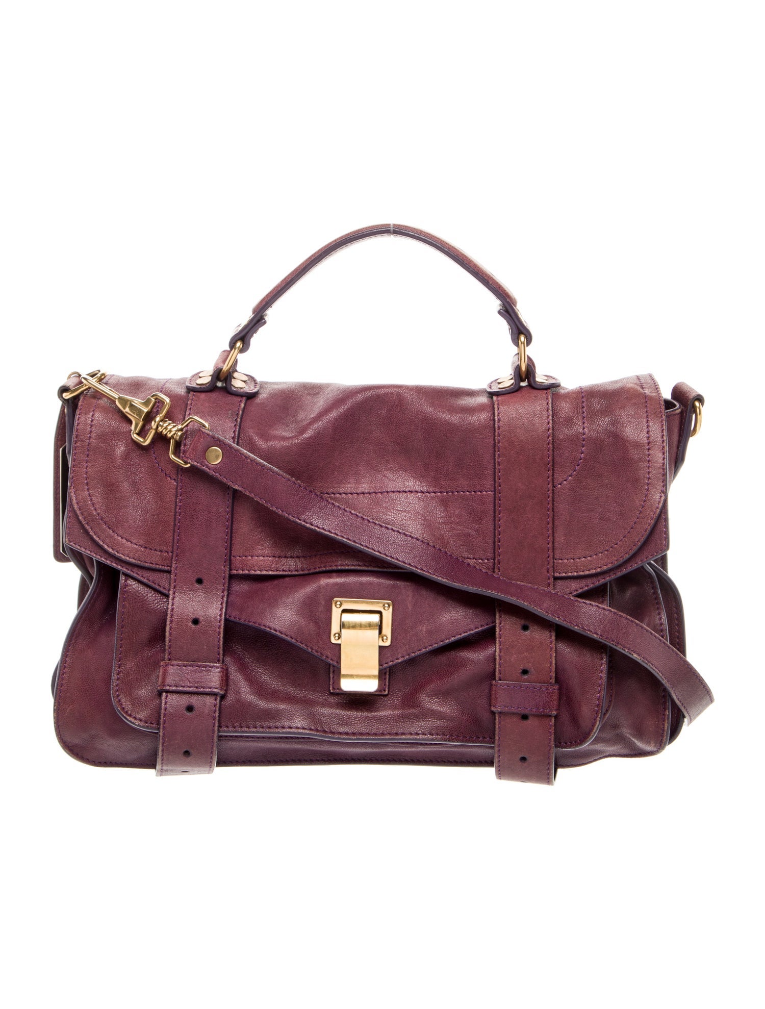 Proenza Schouler Leather Top Handle Bag