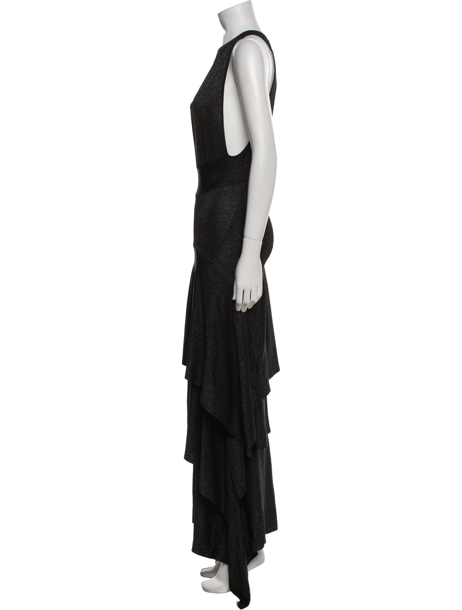 Proenza Schouler V-Neck Long Dress