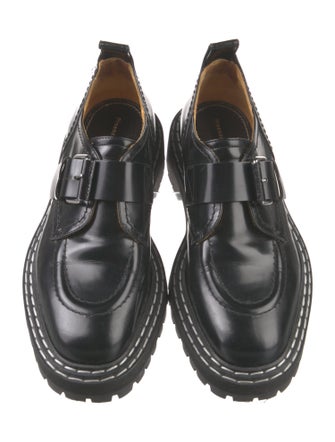 Proenza Schouler Leather Whipstitch Trim Flats