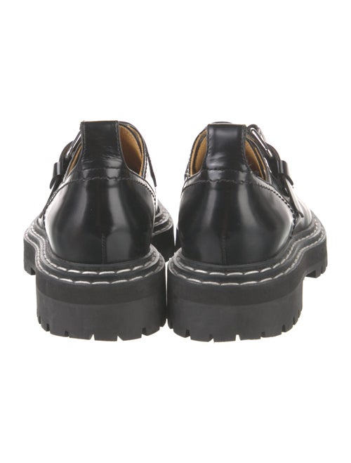 Proenza Schouler Leather Whipstitch Trim Flats