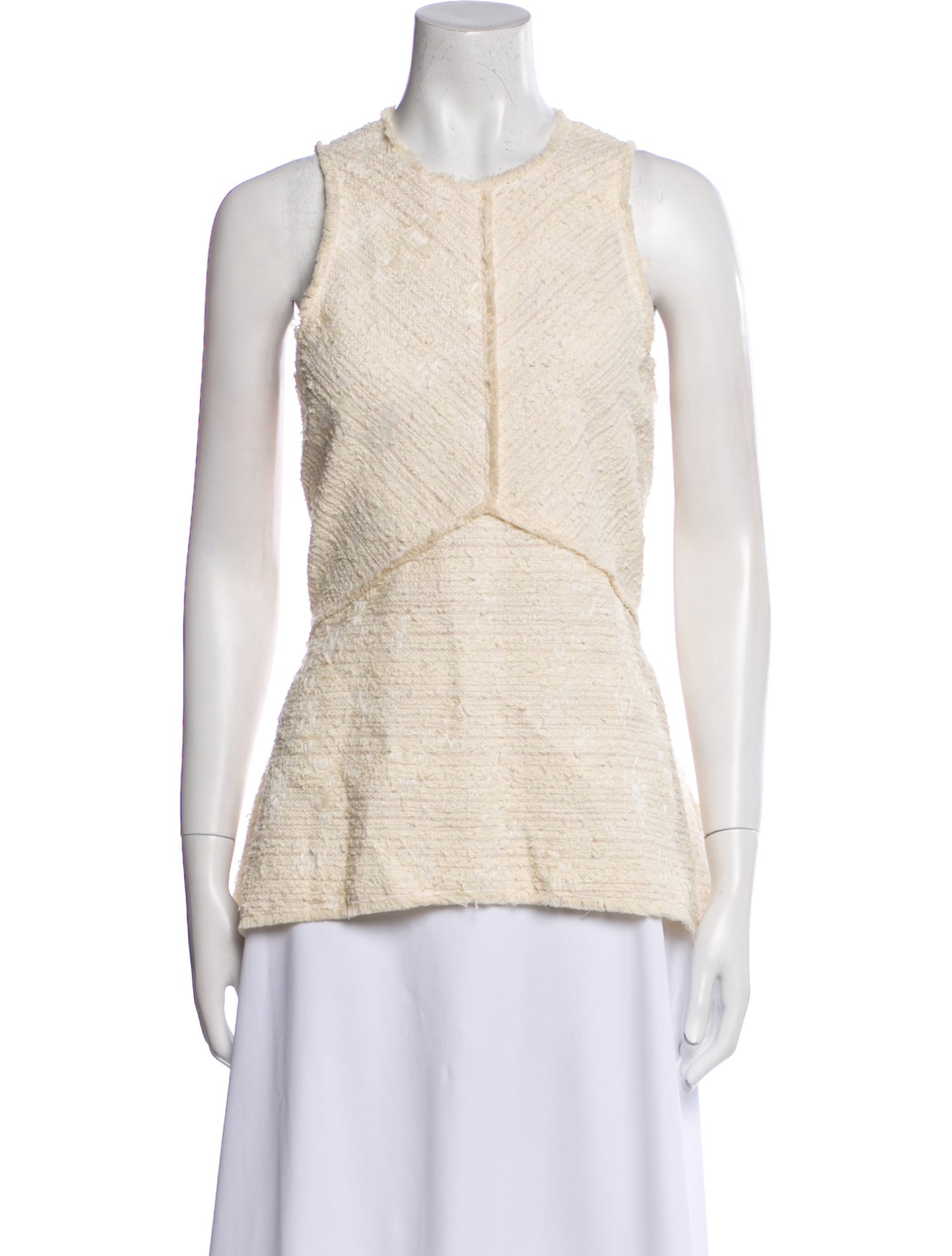 Proenza Schouler Crew Neck Sleeveless Top