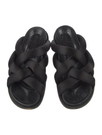 Proenza Schouler Satin Slides