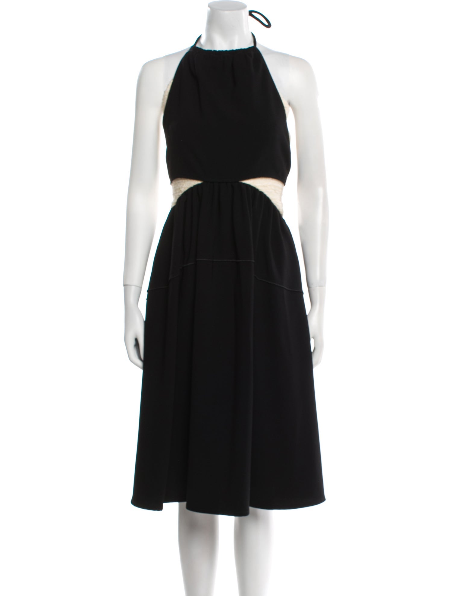 Proenza Schouler Halterneck Knee-Length Dress