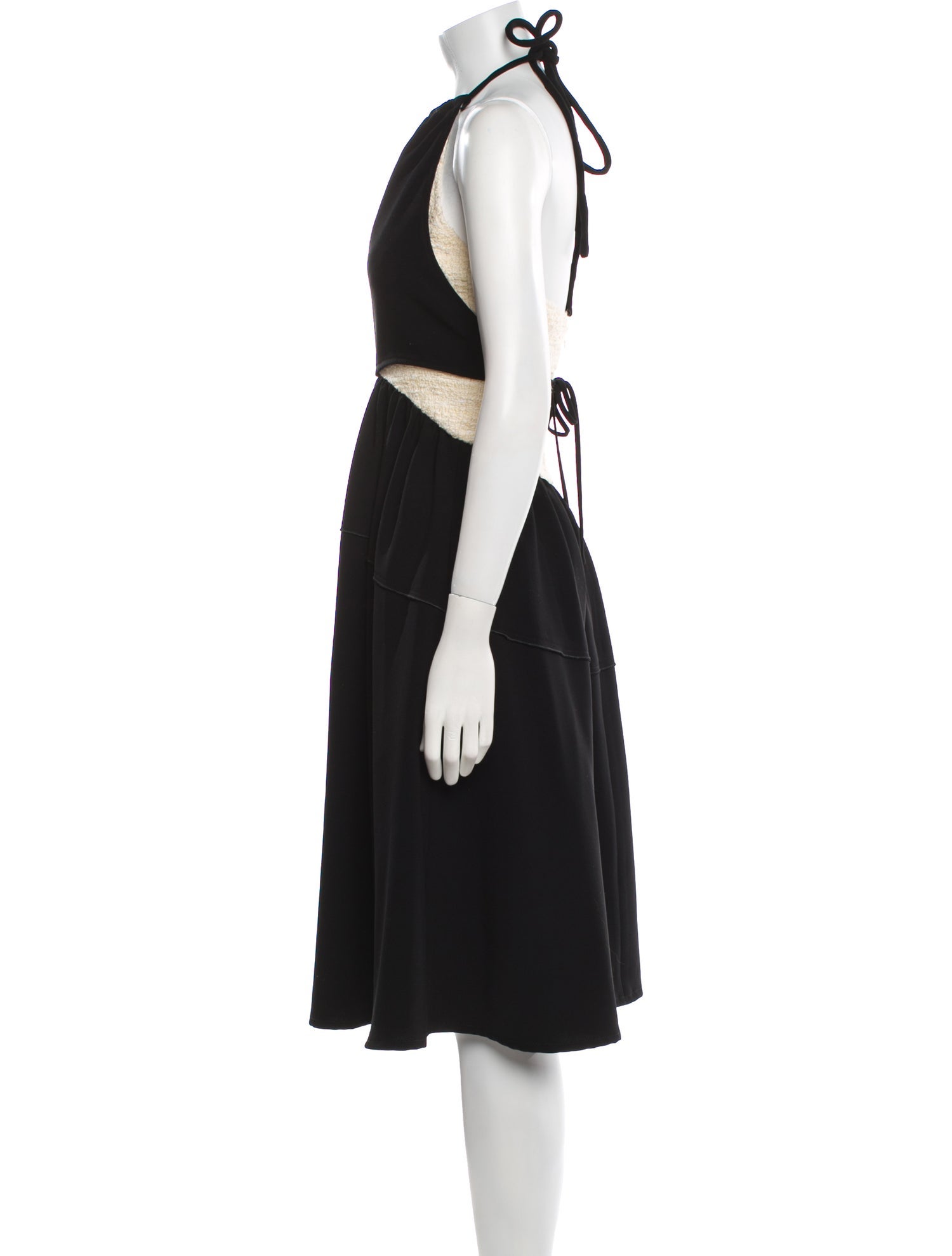 Proenza Schouler Halterneck Knee-Length Dress