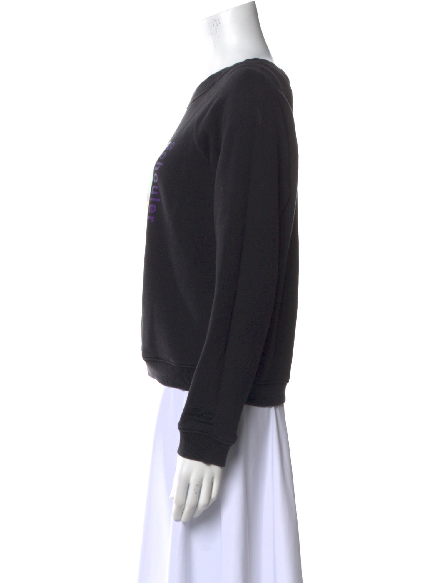 Proenza Schouler Graphic Print Crew Neck Sweatshirt