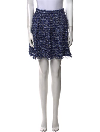 Proenza Schouler Tweed Pattern Mini Skirt