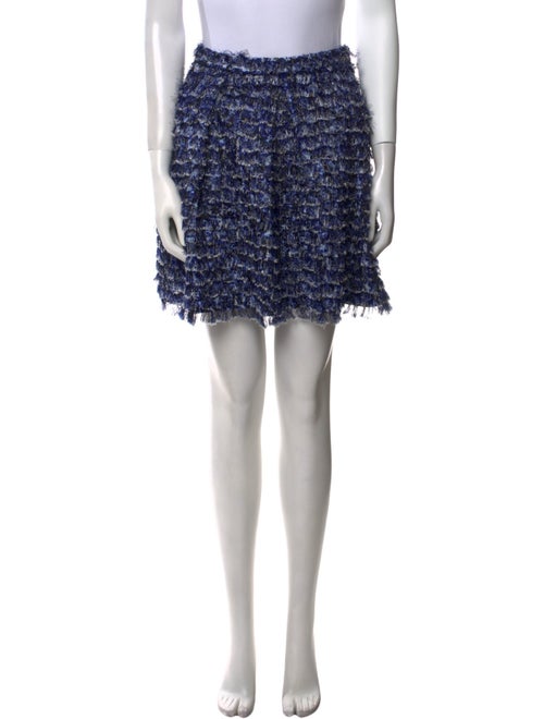 Proenza Schouler Tweed Pattern Mini Skirt