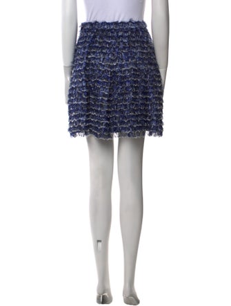 Proenza Schouler Tweed Pattern Mini Skirt