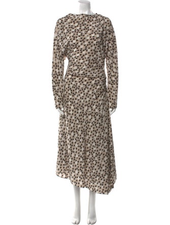 Proenza Schouler Printed Long Dress