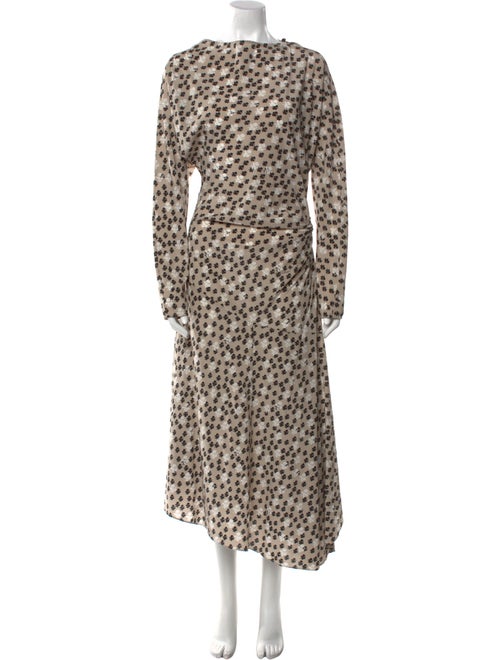 Proenza Schouler Printed Long Dress