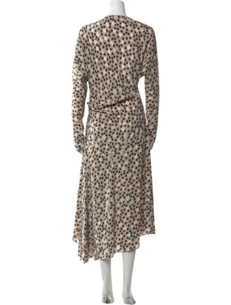 Proenza Schouler Printed Long Dress