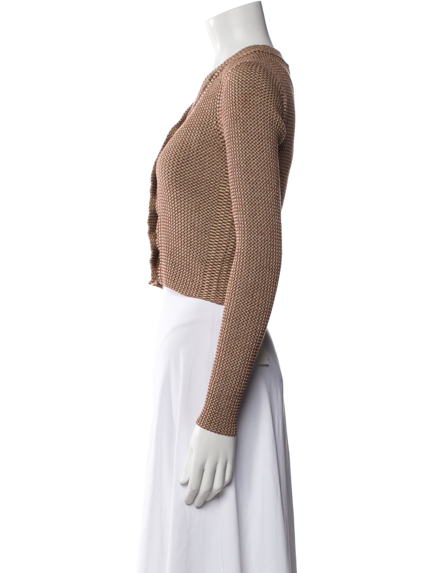 Proenza Schouler Silk V-Neck Sweater