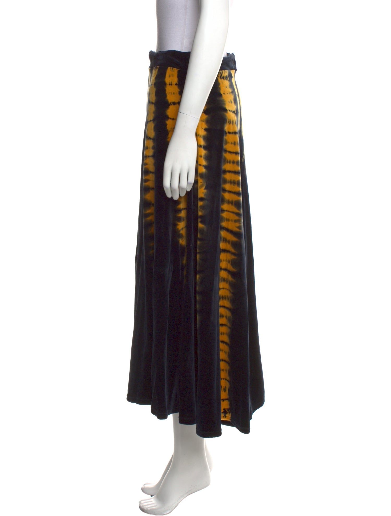 Proenza Schouler Tie-Dye Print Midi Length Skirt