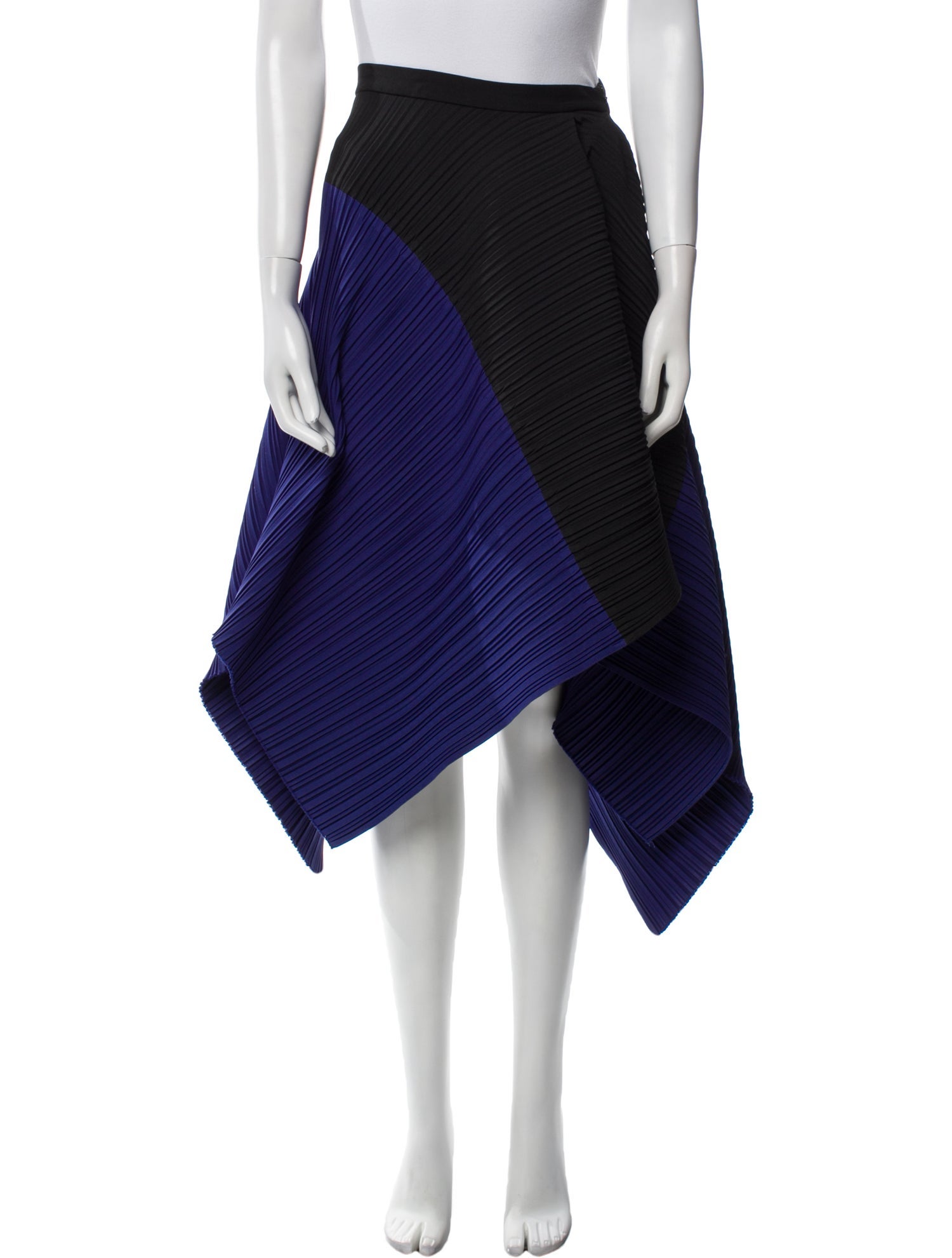 Proenza Schouler Colorblock Pattern Midi Length Skirt w/ Tags