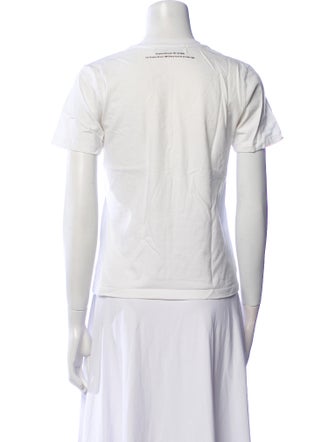 Proenza Schouler Graphic Print Crew Neck T-Shirt