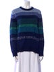 Proenza Schouler Striped Crew Neck Sweater