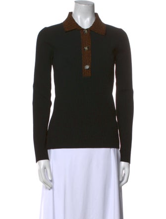 Proenza Schouler Long Sleeve Polo