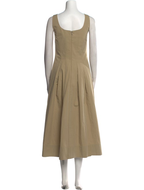 Proenza Schouler White Label Square Neckline Long Dress