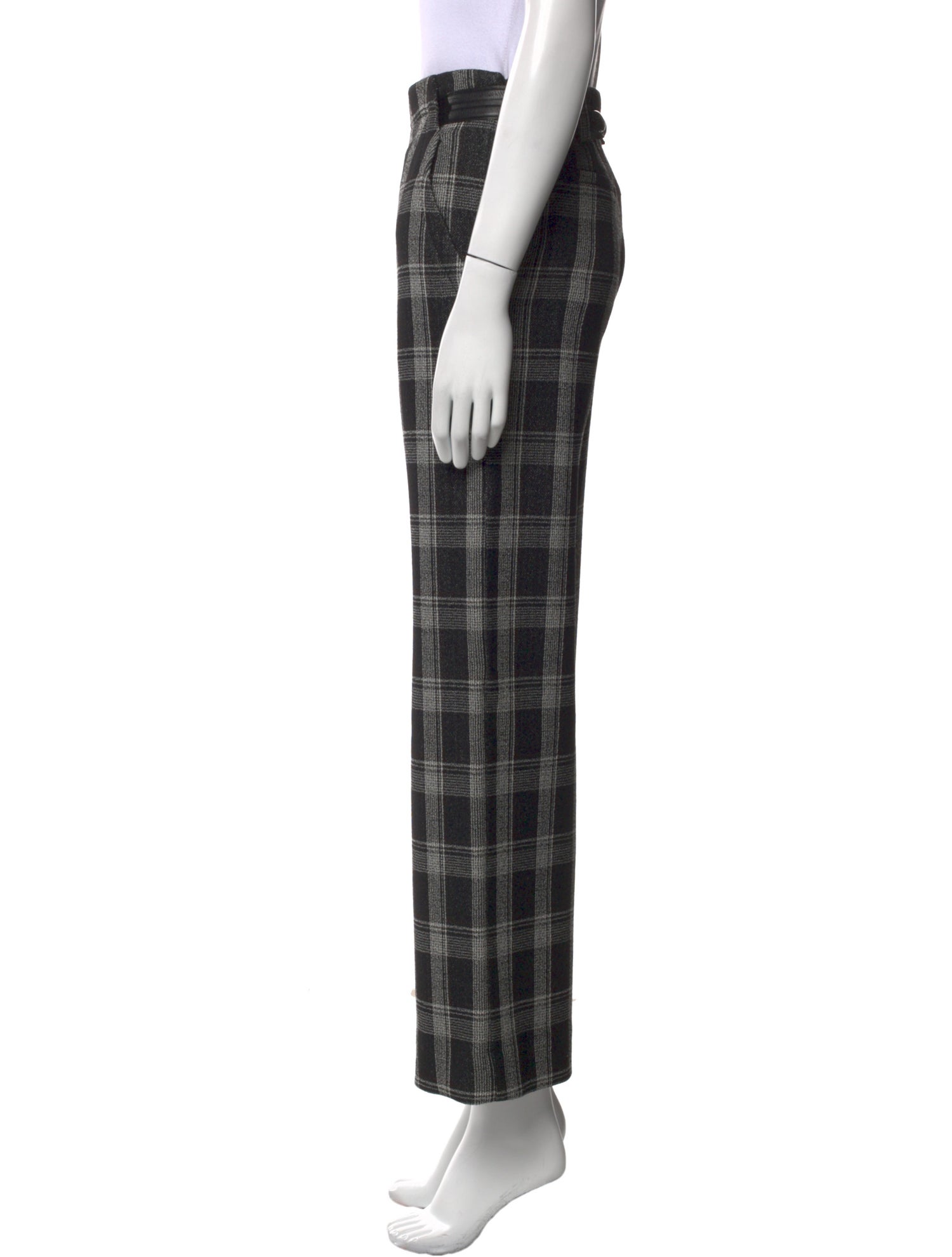 Proenza Schouler Wool Wide Leg Pants
