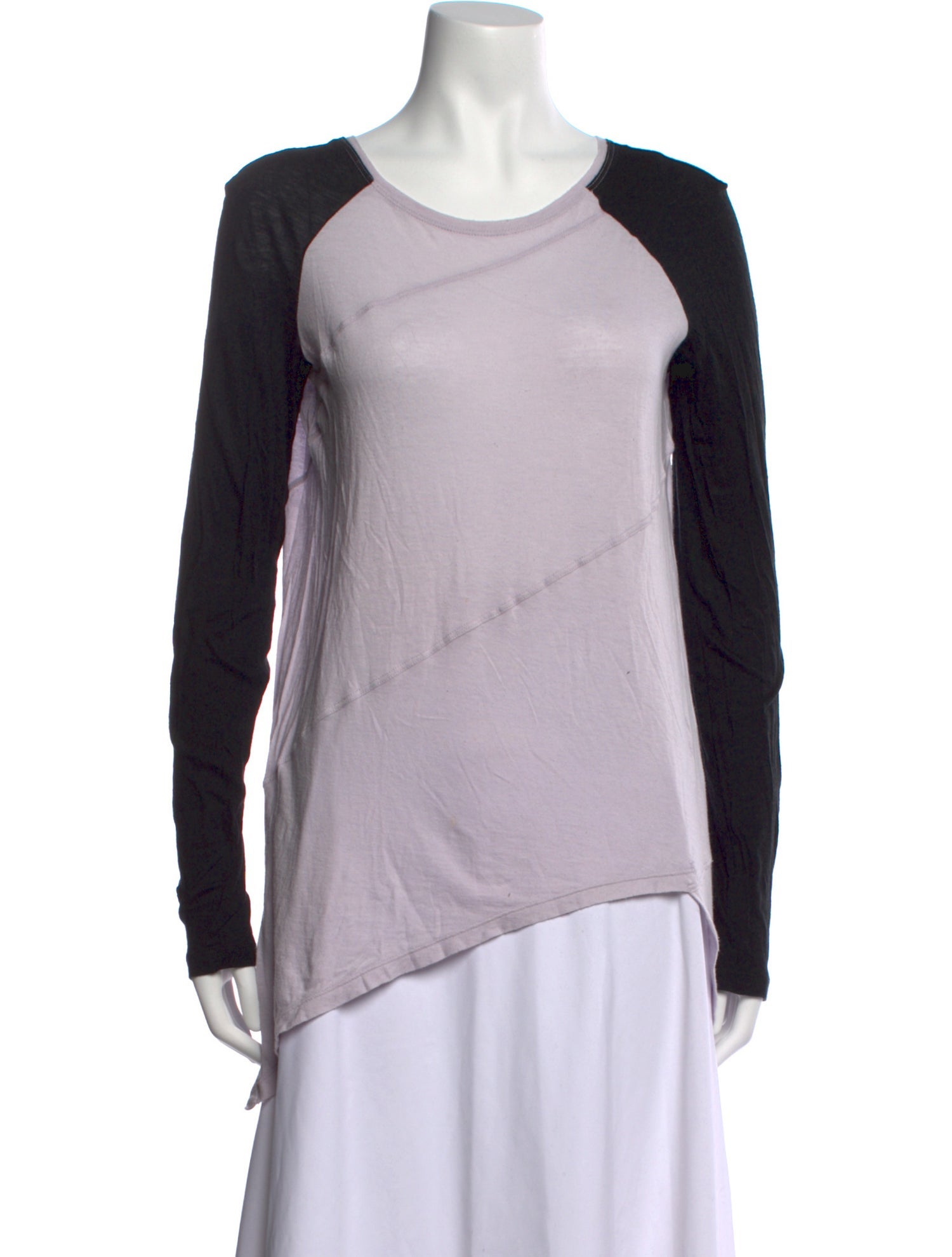 Proenza Schouler Scoop Neck Long Sleeve Sweatshirt