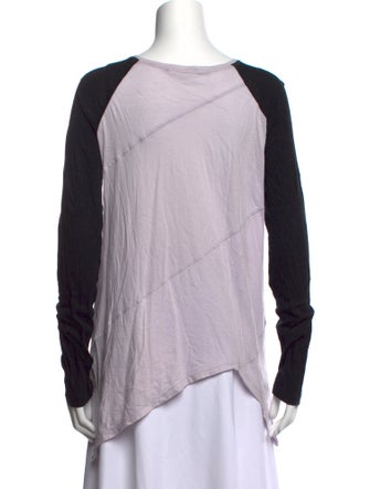 Proenza Schouler Scoop Neck Long Sleeve Sweatshirt