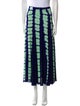 Proenza Schouler Tie-Dye Print Midi Length Skirt