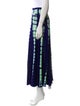 Proenza Schouler Tie-Dye Print Midi Length Skirt