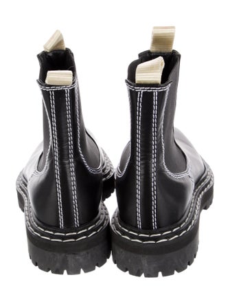 Proenza Schouler Leather Chelsea Boots