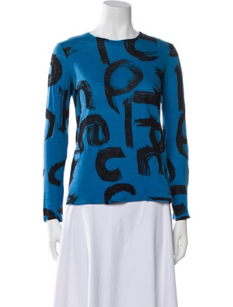 Proenza Schouler Printed Crew Neck Sweatshirt