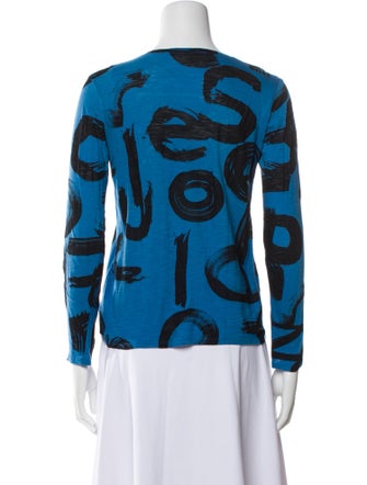 Proenza Schouler Printed Crew Neck Sweatshirt