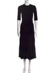 Proenza Schouler Crew Neck Long Dress
