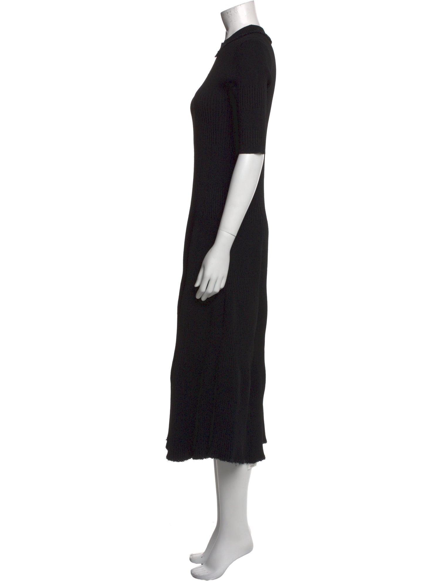 Proenza Schouler Mock Neck Long Dress