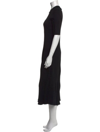 Proenza Schouler Mock Neck Long Dress