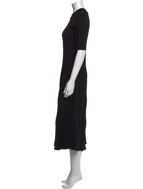 Proenza Schouler Mock Neck Long Dress